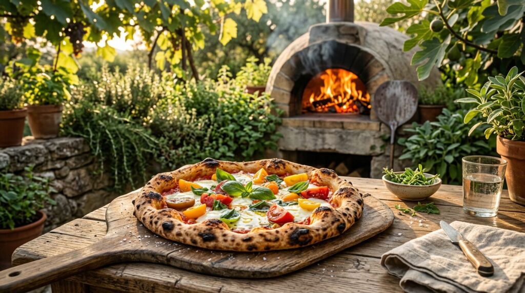 Garden Gastronomy: Mastering the Art of the Wood-Fired Pizza