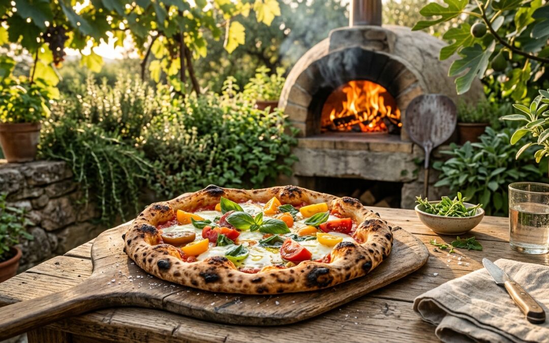 Garden Gastronomy: Mastering the Art of the Wood-Fired Pizza